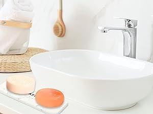 Bath Set for Women Christmas Beauty Spa Relaxation Kit: Includes Rice Shampoo Bar, Body Wash Bar, Soap Bar Holder, Wide-Tooth Hair Comb, and Microfiber Hair Towel โ Perfect Bath Xmas Gifts for Women