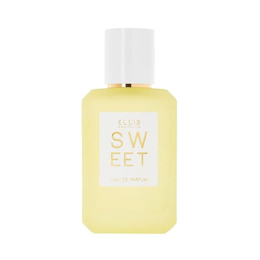 Ellis Brooklyn Sweet Eau de Parfum, Gourmand Perfume for Women with Pear, Marshmallow & Orris, Vegan, Cruelty-Free, Paraben-Free, Made in the USA, 50ml / 1.7oz