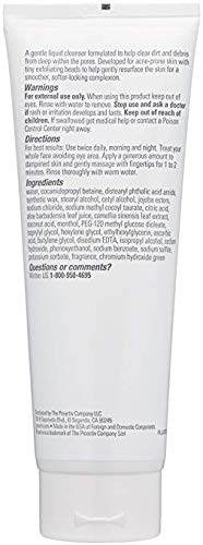 Proactiv MD Exfoliating Face Wash, Gentle and Hydrating Facial Cleanser and Acne Treatment for Sensitive Skin, 6 Oz Clear Unscented