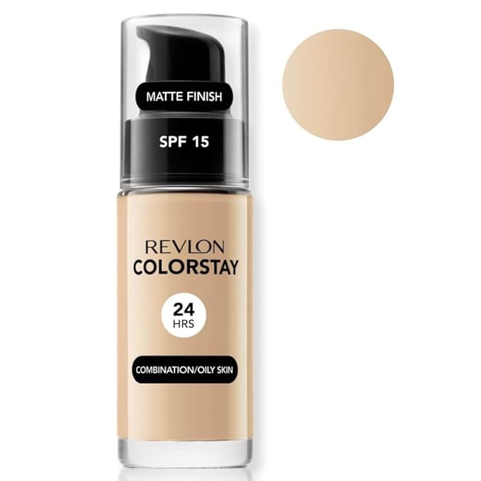 Revlon Colorstay Liquid Makeup Foundation with Pump - 180 Sand Beige