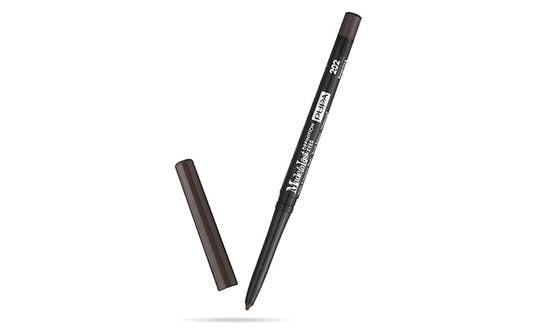 PUPA Milano Made To Last Definition Eyes - Creamy Retractable Automatic Eyeliner - Easily Create Instant, Smudge Free Intensity - Lasting Color Liner For Waterline Or Lid - 202 Dark Cocoa - 0.012 Oz