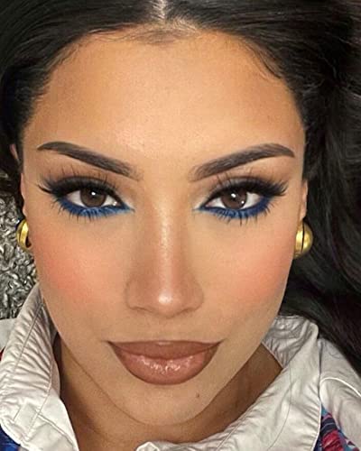 VASANTI Kajal Waterline Eyeliner Pencil - Long-lasting, Waterproof, Smudge-proof, Safe for Sensitive Eyes, Waterline Eye Liner - Opthalmologist Approved and Tested (Ice Blue)