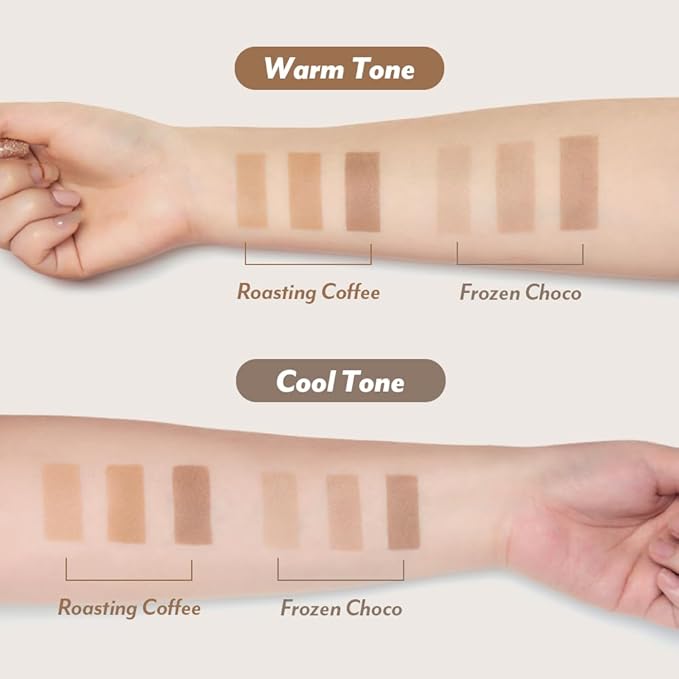 I'm Meme Palette - Afternoon Tea Contour | Roasting Coffee, Bronzer Palette for Face & Cheeks, Matte Powder Bronzer, Natural Makeup, Buildable Coverage, Light to Medium, For Warm Tone Skin, 0.4 Oz