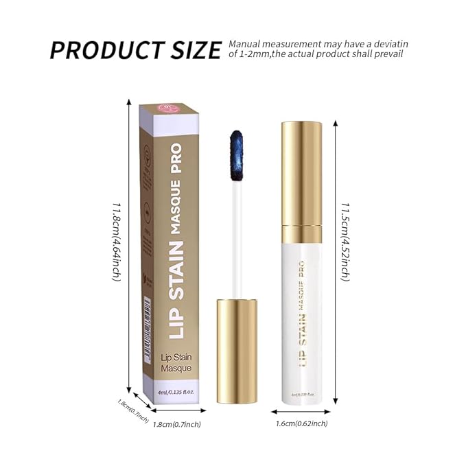 Lip Liner - Peel Off Lip Stain | Long Lasting Matte Lip Tattoo | Transfer Proof, Hydrating Formula with Hyaluronic Acid & Vitamin E | Vegan & Cruelty-Free | for All Skin Types(1#Terracotta)