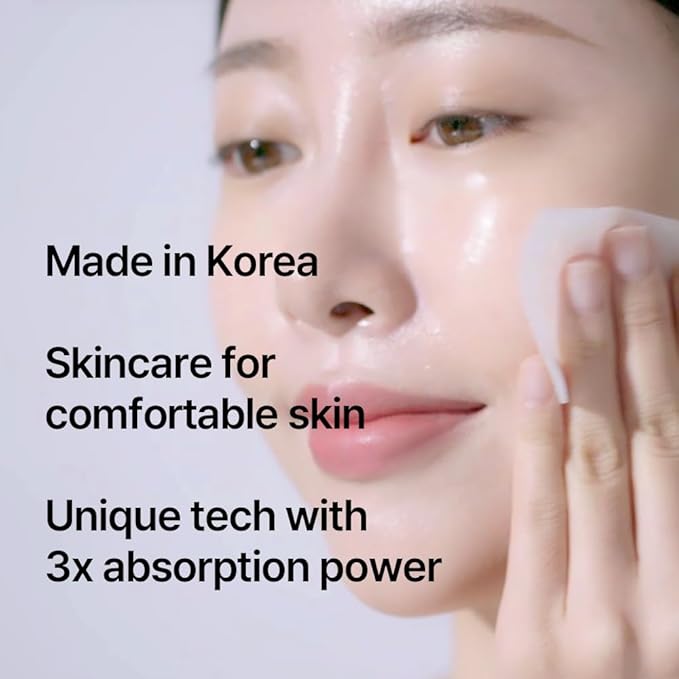 PYUNKANG YUL 1/3 Cotton Pads for Face - 3 Times Higher Absorbency from 1/3rd of Toner Use - Eye Makeup Remover Face Toner pads - Cotton Squares Lint Free Wipes - Facial Cleansing Pads - 2 x 160 pieces