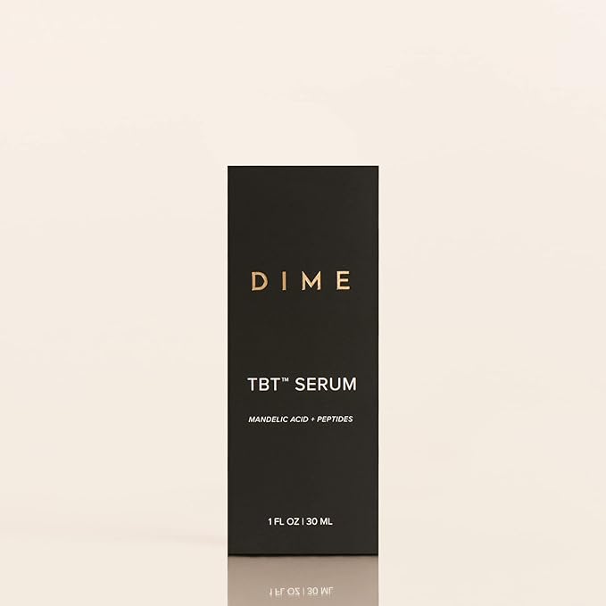 DIME Beauty TBT Serum - Anti-Aging Face Serum With Niacinamide and Mandelic Acid, Hydrating for Youthful Skin, 1 oz (30 mL)