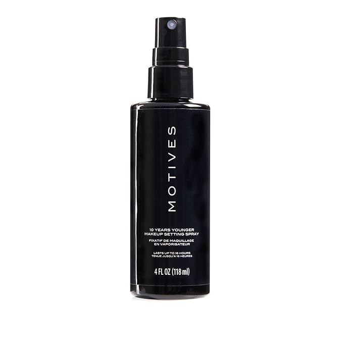 10 Years Younger Makeup Setting Spray - Long-Lasting Hold, Minimizes Slippage, Flawless Finish, Minimizes Pores, Lines, Wrinkles & Scars, Makeup Setting Spray, Oil-Free, 4 fl. oz