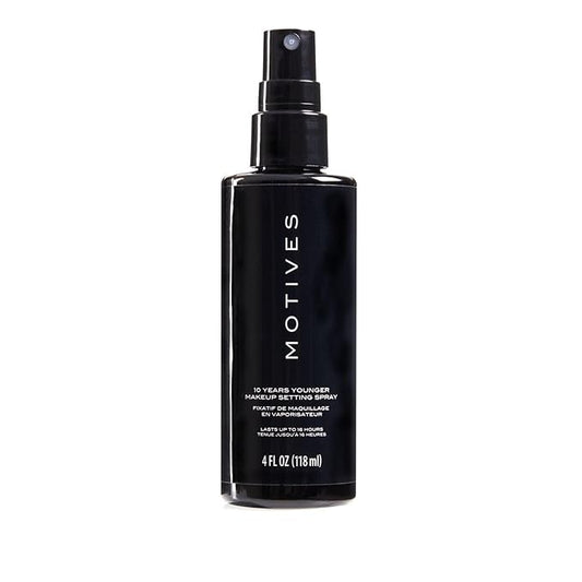 10 Years Younger Makeup Setting Spray - Long-Lasting Hold, Minimizes Slippage, Flawless Finish, Minimizes Pores, Lines, Wrinkles & Scars, Makeup Setting Spray, Oil-Free, 4 fl. oz