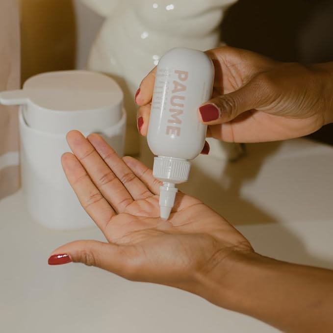 PAUME Moisturizing Antibacterial Sanitizer Hand Gel, 3 Fl Oz, Silicon & Paraben Free, No Artificial Fragrances & Vegan, Long-Lasting Hydration