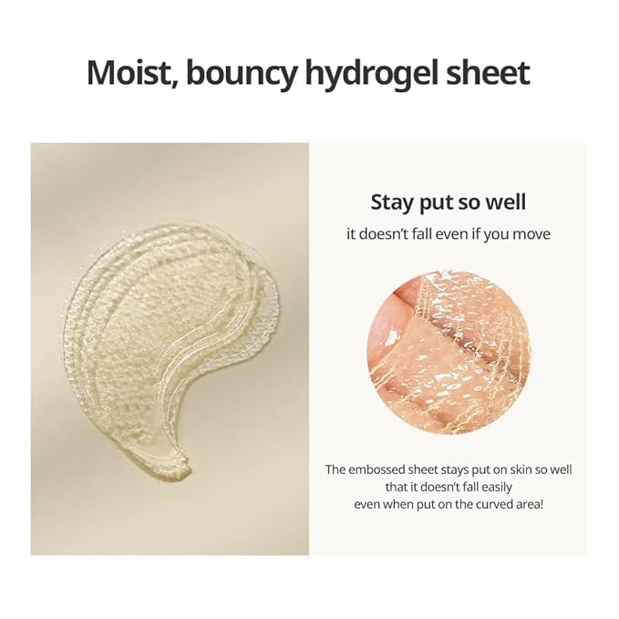 GOODAL Green Tangerine Vitamin C Eye Patches 60 Sheets – Hydrating Gel Under Eye Masks for Tired Puffy Eyes, Korean Skincare, Glass Skin Look, Daily Self Care Essentials