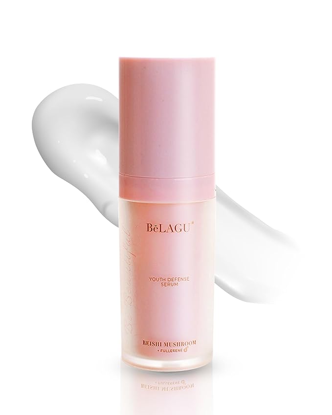 Youth Defense Serum with Fullerene & Niacinamide | Anti Aging Face Serum for Wrinkles, Brightening & Radiance | Clean, Vegan Skincare (1 fl Oz)