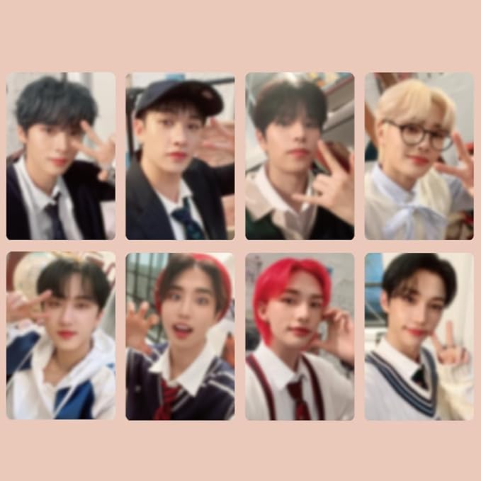 NACIFIC Special skincare Gift BOX Set with SKZ RANDOM PHOTO CARD PACK