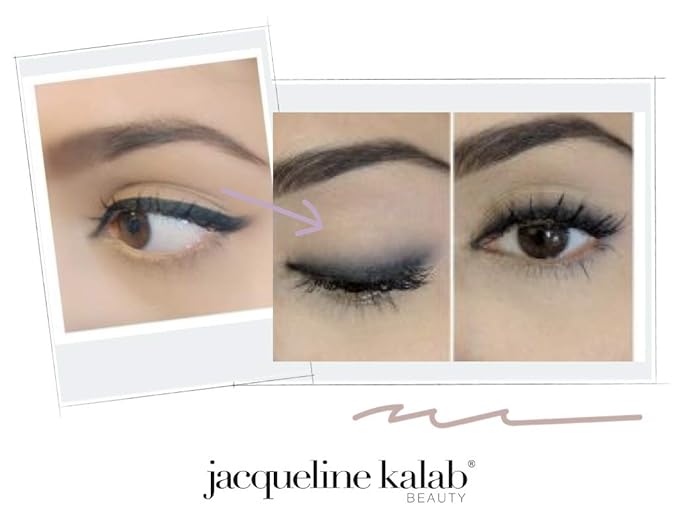 Smudger - Eyeliner/Eyeshadow Smudger/Eyebrow Brush, by Jacqueline Kalab - Self Makeup Length - 4.9 in Makeup Artist Quality