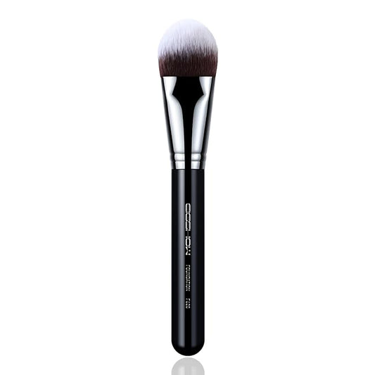 EIGSHOW Domed Foundation Brush, Large Face Makeup Brush with Soft Dense Synthetic Bristles for Blending Liquid Cream Powder (F628)