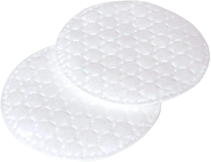 ForPro Premium Stitched Cotton Rounds, 100% Pure Cotton Pads for Removing Makeup, Nail Polish, and Cleansing Face, Pack of 6, Counts 600