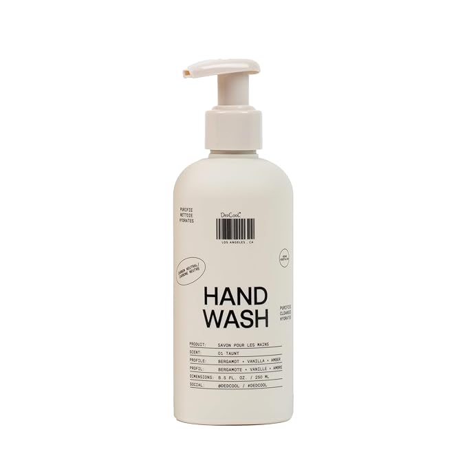 DedCool Taunt Hand Wash | Moisturizing Hydrating Cleanser | Squalane, Aloe & Marshmallow Root | Non-Toxic, Vegan, Carbon-Neutral | Gentle Soothing Formula for Daily Use | 8.5 fl oz
