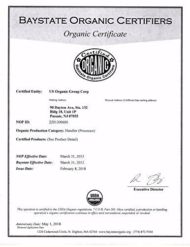 US Organic 100% Pure Lemongrass Essential Oil, USDA Certified Organic, Extracted by Steam Distillation Method, for Hair, Nail Polish Remover, Bees Attraction, and More. 15 ml