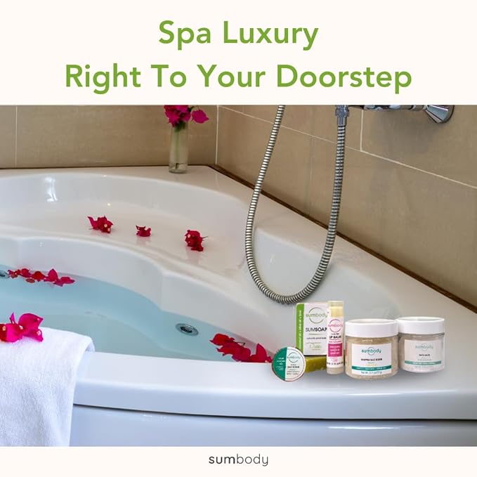 USA Made Self Care Gift Set - (6pcs) Men, Women, Teens, All Natural Aromatherapy Body Care Set Skin Care Box, Spa Baskets, Relaxation, Pampering, Christmas Holiday Appreciation Gifts