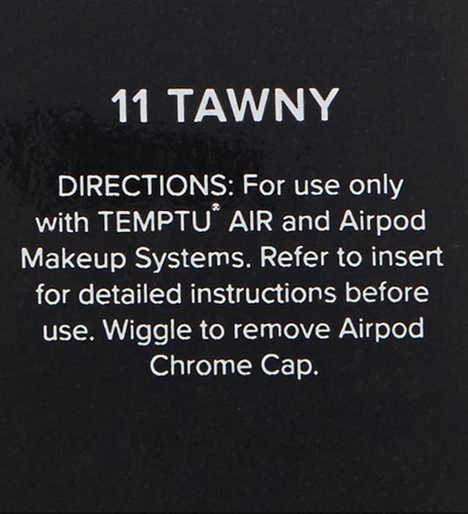 TEMPTU Perfect Canvas Airbrush Foundation Airpod: Anti-Aging Long-Wear Makeup, Buildable Coverage Semi-Matte, Natural Finish