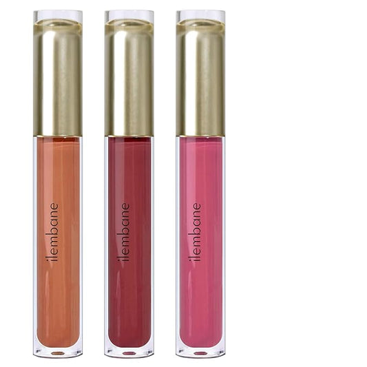 3-Pack Multicolor Matte Liquid Lipstick Set โ Smoky Rose, Dusty Rose & Peachy Pink โ Long-Lasting, Smudge-Proof, Waterproof โ High-Pigment, Transfer-Resistant Colors for All-Day Wear