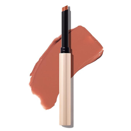 MAKE Beauty Cream Supreme Long-Lasting Lipstick. High Impact Hydrating Lip Color with Emollient Moisturizing Formula. Creamy Semi-Glossy Lipstick - Shade, Atmospheric