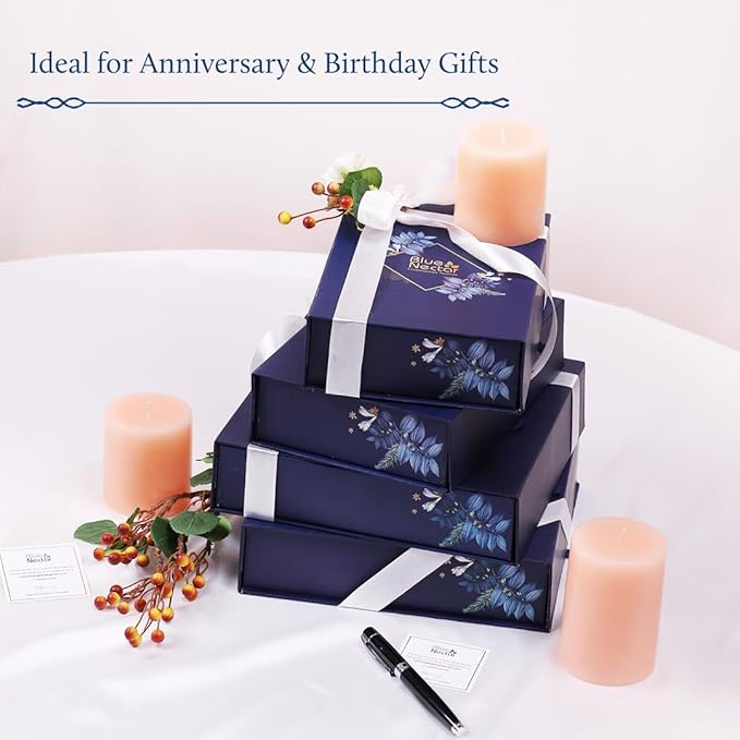 Premium Beauty Gift Set for Women & Men | Blue Nectar Face Wash, Cream, Scrub, Lip Balm & Moisturizing Face Lotion with Herbal Ingredients | Ideal Christmas Holidays Gift for Mom, Dad & Girlfriend