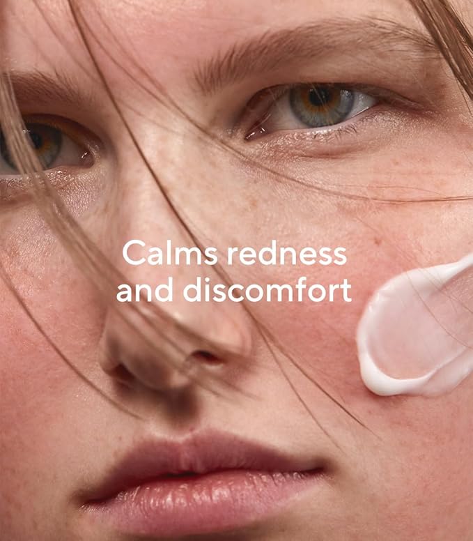 MÁDARA Organic Skincare | SOS+ SENSITIVE Moisturiser, 50ml – Lightweight sensitive skin moisturiser for redness-prone and reactive complexions, With hyaluronic acid and red algae, Fragrance-free.