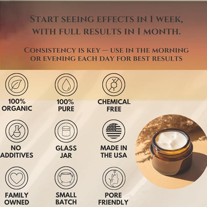 100% Grass-Fed Beef Tallow Balm, Manuka Honey MGO263+, Organic Beeswax & Olive Oil, Beef Tallow for skin,Handmade Moisturizer for Dry Skin, Eczema Relief, & Healing Skin2oz, Orange