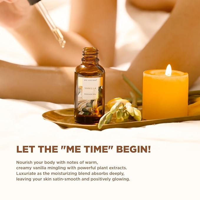 Spa Luxetique Gift Baskets for Women,15 Pcs Vanilla Spa Gifts for Women, Women's Gifts with Bubble Bath, Bath Salt, Bath Bombs, Christmas Spa Baskets