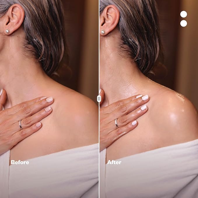 JustHuman Whip-it-up Jelly Cream - Deep Moisture Body Soother with Aloe Vera, Shea Butter, Centella Asiatica, Collagen & Vitamin E for Hydrated, Soft & Radiant Skin - 8.4 oz