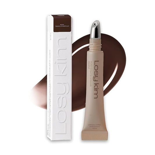 PDRN Tinted Lip Serum โ High Gloss Ultra Hydrating Natural Glow, Non-Sticky Volumizing Color Glaze with Long-Lasting Shine, Nourishing Moisturizing Repair for Chapped Lips (0.34 oz) (coconut)