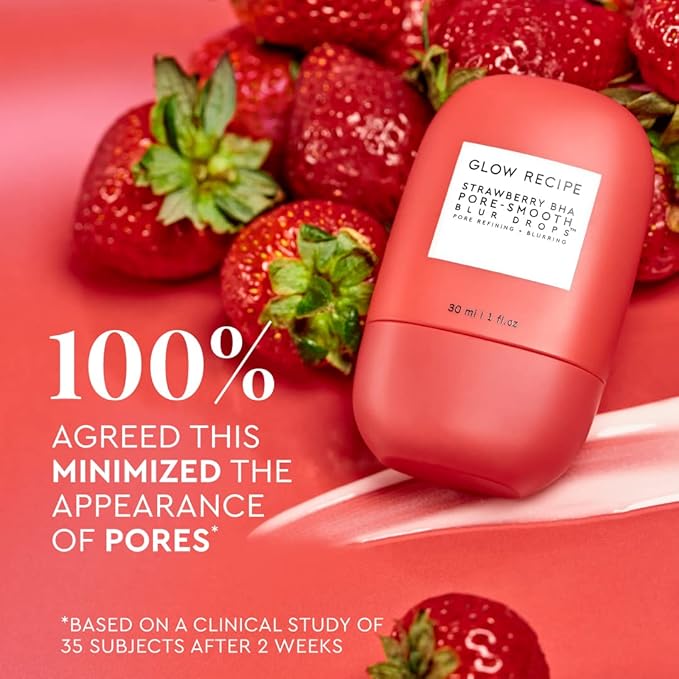 Glow Recipe Back to School Essentials Kit - Watermelon Toner (40ml) + Dew Drops (15ml) + Blur Drops (5ml) + Pink Juice Moisturizer (25ml) + Watermelon Mist (75ml)