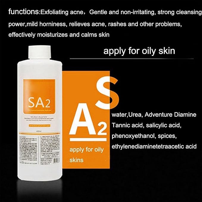 Aqua Peeling Solution AS1 SA2 AO3 facial Serum Cleaning Liquid 400ml Moisturizing Skin Care for facial machine solution