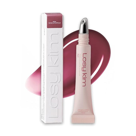 PDRN Tinted Lip Serum โ High Gloss Ultra Hydrating Natural Glow, Non-Sticky Volumizing Color Glaze with Long-Lasting Shine, Nourishing Moisturizing Repair for Chapped Lips (0.34 oz)