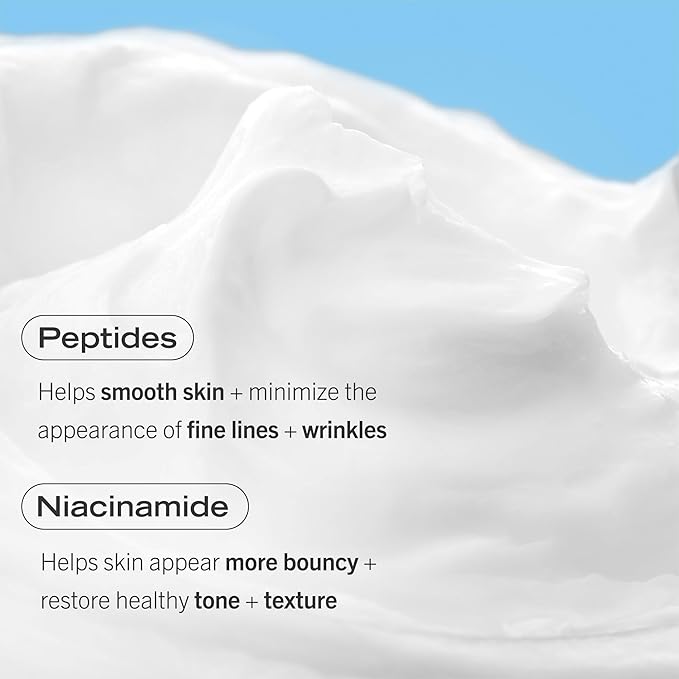 First Aid Beauty Firming Collagen Cream with Collagen, Peptides and Niacinamide – Day + Night Anti-Aging Face Moisturizer – 1.7 fl oz