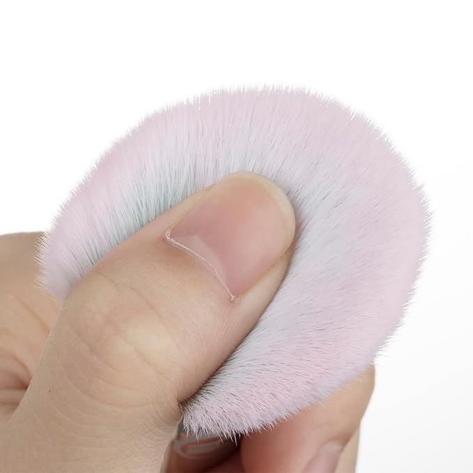 111 Pink Blue Gradient Makeup Brushes and Makeup Sponges Set 18Pcs/Set ,Soft Synthetic Fiber Makeup Brush Set,Suitable for Beginners/Makeup Artists, Valentine's Day, Christmas gifts