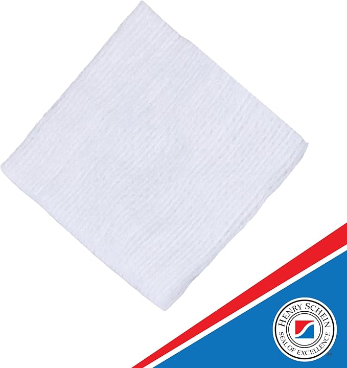 Essentials Non-Sterile Gauze Sponges - 200 Count, 4-Ply, 4'' x 4'' Pads, Non-Woven, Wound Care Product for First Aid Kit/Medical Facilities