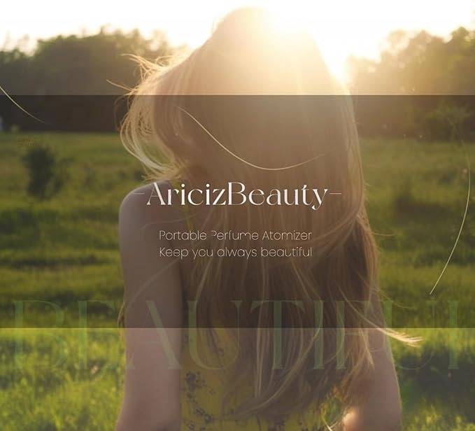 Travel Refillable Perfume Fragrance Atomizer 0.17fl.oz/5ml. Cologne Pocket Recyclable Portable Sprayer Bottle. Mini Scent Pump Case Dispenser Perfume Container (GOLD + BLACK)