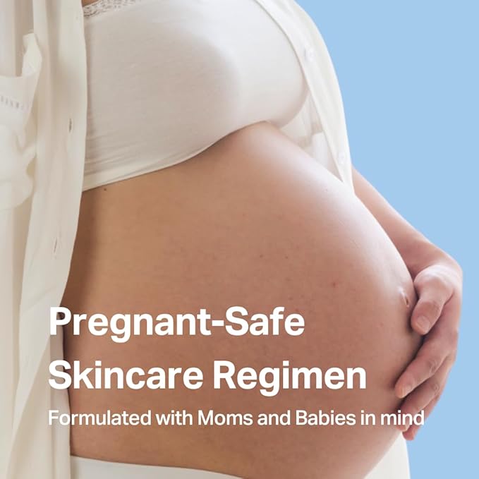 Y'OUR Non-Toxic, Pregnancy-Safe Skincare Set – 2-Step System with Cleanser & Night Cream – Soothing & Rejuvenating – Gentle and Non-Comedogenic Formula.