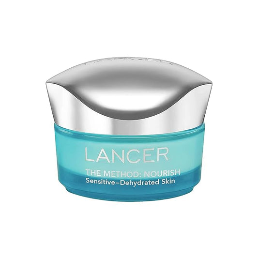 Lancer Skincare The Method: Nourish Womenโs Anti-Aging Moisturizer with Hyaluronic Acid, Daily Face Moisturizer, Sensitive or Dehydrated Skin