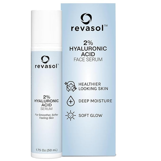 2% Hyaluronic Acid Serum for Face and Body, Facial Skin Care Products, Hydrating Serum for Skincare, Hyaluronic Acid Moisturizer, Improve Skin Moisture and Smoothness
