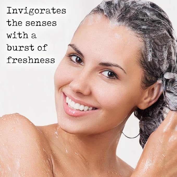 Tea Tree Shampoo For Men and Women, Deep Cleansing Sulfate-Free Formula - Relief for Dry Itchy Scalp - Infused with Tea Tree oil, Mint, Biotin and Vitamin E, 16.2oz