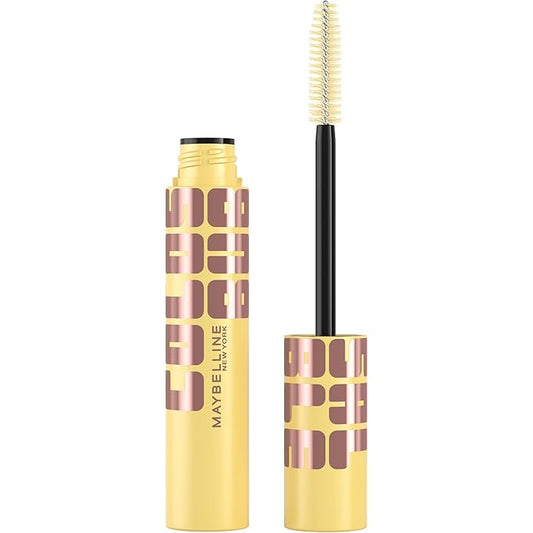 Maybelline The Colossal Bubble Washable Mascara, Buildable Mascara Volume and Length Formula for Bold, Separated Lashes, Very Black, 1 Count