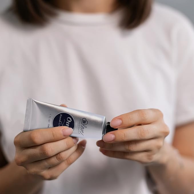 BODY & EARTH # LOVE Hand Cream Gift Set, Mothers Day Gifts for Mom, Moisturizing Hand Lotion Set with Natural Glycerin and Vitamin E, 6 Pcs Hand Lotion Gift Sets for Women Men, Birthday Gifts for Her