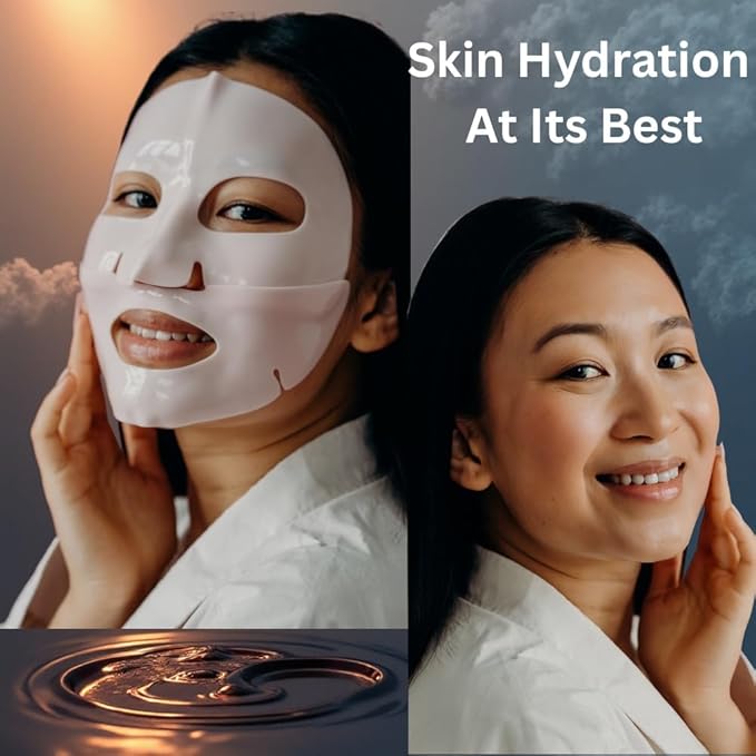 Bio Collagen Face Mask โ Deep Collagen Overnight Mask, Hydrating Collagen Face Maskโ Overnight Skincare Treatment for Women & Men โ Moisturizing Facial Sheet Mask