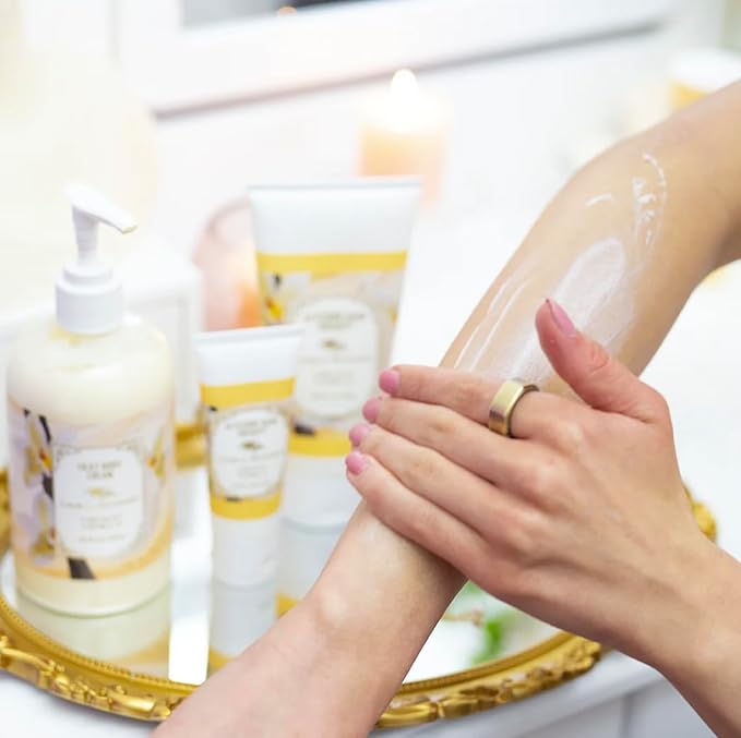 Camille Beckman Glycerine Hand Therapy Cream, French Vanilla, 6 Ounce