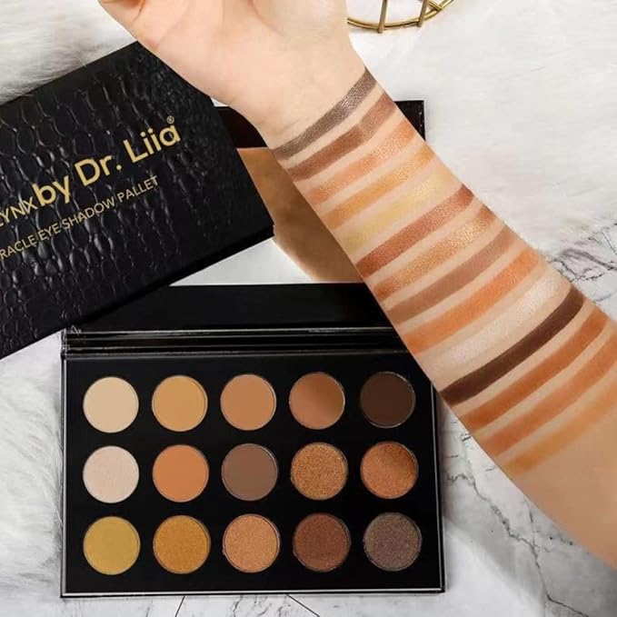 Neutral Eyeshadow for Sensitive Skin, Gluten Free, Hypoallergenic Eyeshadow, Cruelty Free, Vegan by Dr. Liia