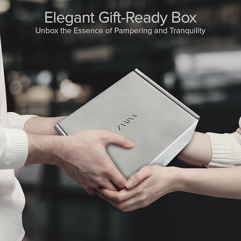 ZAAINA Men’s Self Care Kit – Luxury Spa Gift Set for Men with Face Serum, Soaps, Heel Balm & Lip Balm – Grooming Care Package for Men – Birthday & Relaxation Kit (Premium Set with Whiskey Candle)