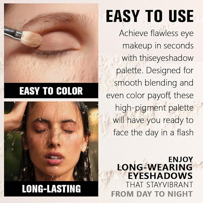 Single Glitter Shimmer Sparkle Eye shadow Palette Makeup, Dark Teal Glitter Eyeshadow for Women, Pigmented Waterproof Sombras Para Ojos, Vegan, Talc, Paraben & Cruelty Free, 33