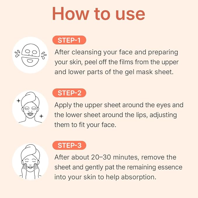 CENTELLIAN 24 Madeca Lab PDRN Skin Tightening Glow Gel Mask (4 pcs) – Firming & Hydrating Face Mask for Radiant Skin, Korean Skin Care. PDRN, TECA, Niacinamide.